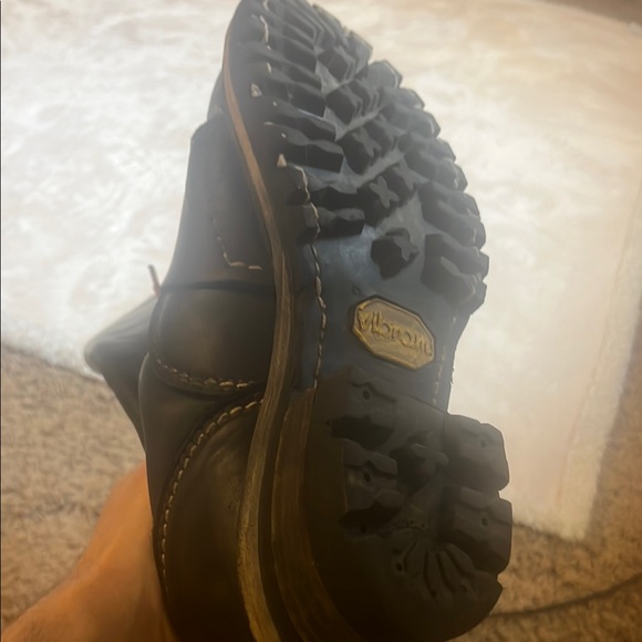 Wesco Black Leather 16” Lineman’s Boots - Picture 5 of 11